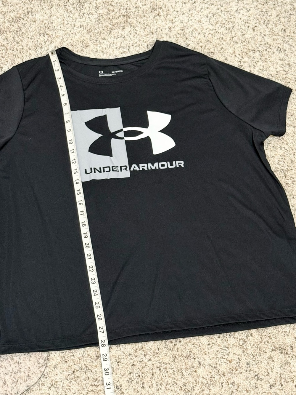 Under Armour Women’s Loose Fit shirt XXL black - Picture 4 of 6